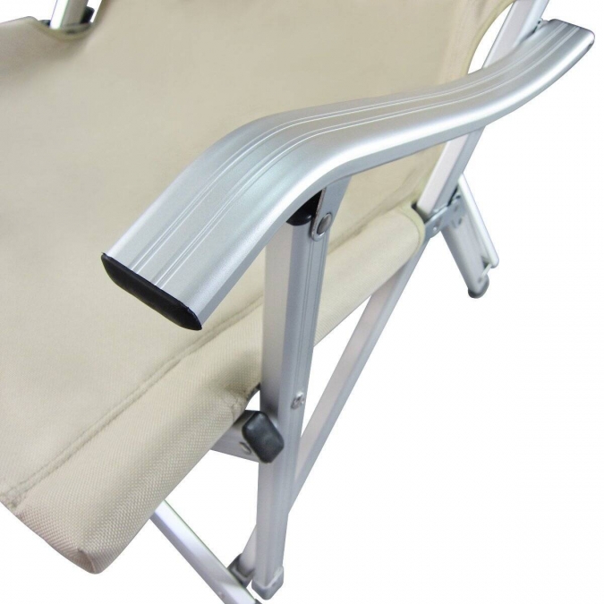 ow-72b sedia da campo pieghevole in alluminio di grandi dimensioni per uso intensivo 