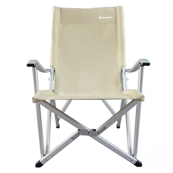 ow-72b sedia da campo pieghevole in alluminio di grandi dimensioni per uso intensivo 